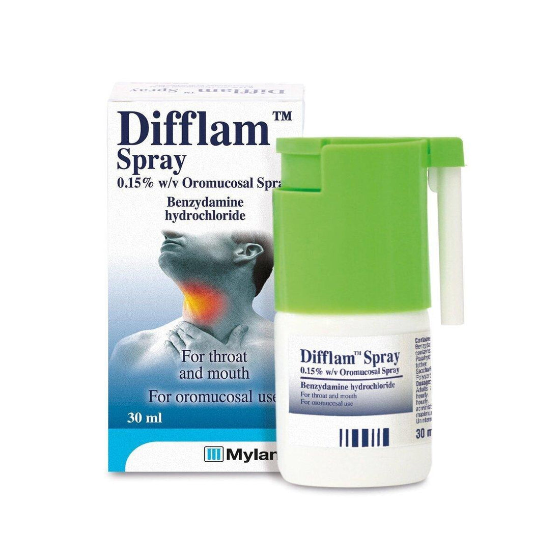 Difflam Oral Spray - Rightangled